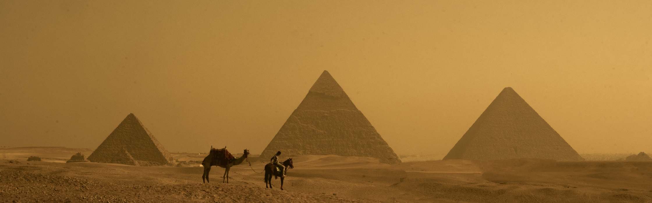 Cairo pyramids
